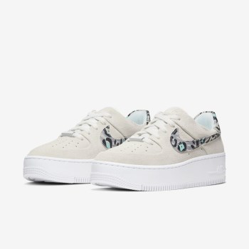 Nike Air Force 1 Sage Low - Női Utcai Cipő - Fehér/Fehér/Fekete/Színes